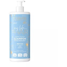 Eveline My Life My Hair, nawilżający szampon wygładzający,