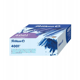 Pelikan 301838 wkłady atramentowe TP/6 błękit królewski 250