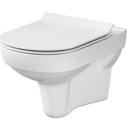 Miska WC podwieszana CITY NEW deska duroplast wolnoopad