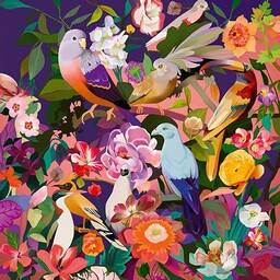 Erwachsenenpuzzle 750 Teile - Bird watching