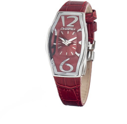 Zegarek CHRONOTECH CT7932L-55. Kwarcowy, Kolor czerwony. Kobieta.