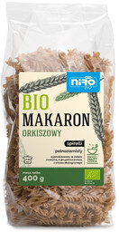 Niro Makaron spirelli orkiszowy razowy 400 g (EKO)