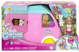 Barbie kamper Chelsea zestaw 2w1