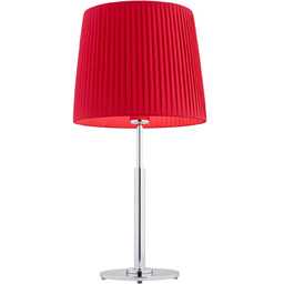 Lampa stołowa plisowana czerwona ASTI 3846 - Argon