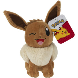 Pokemon, maskotka Eevee Evoli 20cm, jazwares