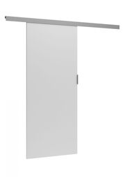 Drzwi przesuwne, lewe, prawe, greg, 86x205 cm, biel,