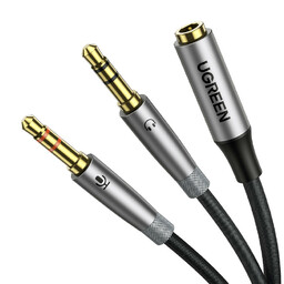 Ugreen kabel rozdzielacz AUX 3,5 mm mini jack