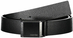 CALVIN KLEIN BLACK MĘSKI SKÓRZANY PASEK