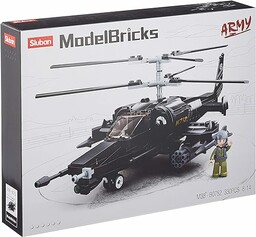 Helikopter bojowy III (333 części) [M38-B0752], zestaw
