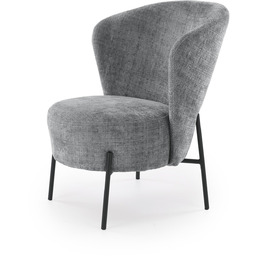 Fotel wypoczynkowy cezar popielaty halmar