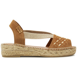 Espadryle Toni Pons Edith Brązowy