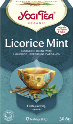 Yogi Tea Herbatka mięta z lukrecją licorice mint