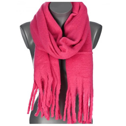 Szalik damski zimowy szal ciepły dred z frędzlami