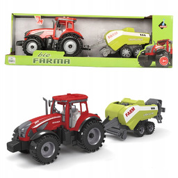 Interaktywny Traktor Ciągnik Z Belownicą Pojazd Rolniczy Efekty