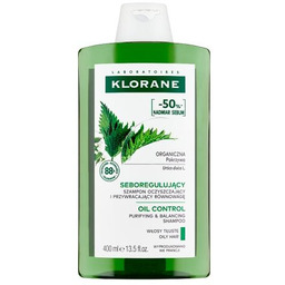 KLORANE Szampon seboregulujący z pokrzywą, 400ml
