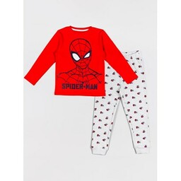 Zippy Piżama Spider Man 225-P906ZT Czerwony Regular Fit