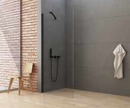 NEW TRENDY K-0769 Kabina prysznicowa NEW SOLEO BLACK