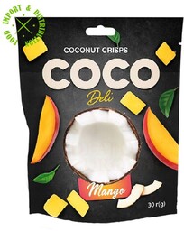 COCO DELI chipsy kokosowe o smaku mango, 30g