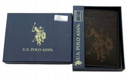 Portfel męski skórzany ORYGINAŁ skóra U.S. Polo Assn.