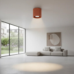 Plafon AURA 1 ochra czerwona GU10 SL.1799 -