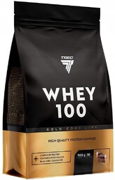 Trec Whey 100 Gold Core 900g Czekolada BIAŁKO