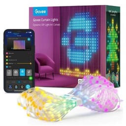 GOVEE H70B1 ZASŁONA, KURTYNA LED WI-FI, BLUETOOTH, RGBIC,