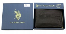 30 U.S. Polo Assn. Portfel męski ORYGINAŁ skóra