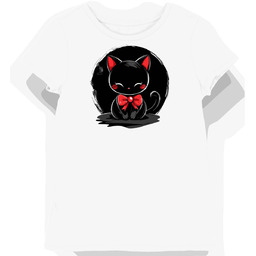 Koszulka damska biała z nadrukiem Hello Kitty XXL