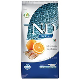 Farmina N&D Ocean feline HERRING & ORANGE ADULT