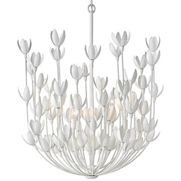 Quintiesse Lampa wisząca do sypialni Flora QN-FLORA6-WHT dekoracyjna