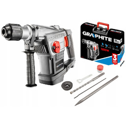 Graphite Młot udarowy Sds Max 1250W, walizka 58G874