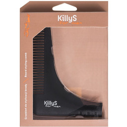 KILLYS_For Men Beard Styling Comb drewniany grzebień