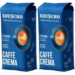 ZESTAW - Kawa ziarnista Eduscho Caffe Crema Strong