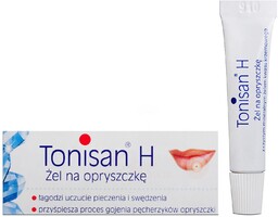 Tonisan H , żel na opryszczkę łagodzący uczucie