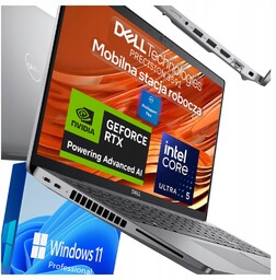 Laptop Dell Precision z Nvidia Rtx 500 Ada
