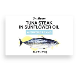 GymBeam Stek z tuńczyka w oleju słonecznikowym 110