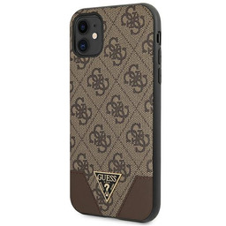 Etui iPhone 11 Guess brązowe