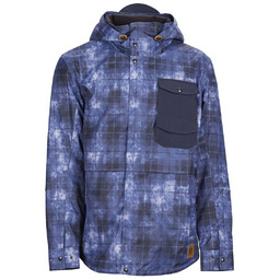 kurtka SESSIONS - Wire Jacket Faded Flannel-Navy (FAD)