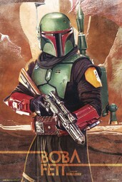 Gwiezdne Wojny Star Wars Boba Fett - plakat