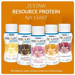 Zestaw Resource Protein na start (8 butelek x