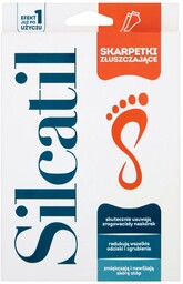 SILCATIL_Skarpetki złuszczające do stóp 1 para