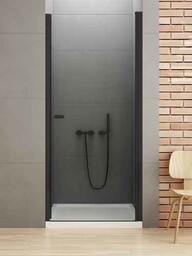 NEW TRENDY D-0209A Drzwi wnękowe NEW SOLEO BLACK