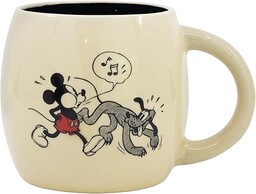 Stor Mickey Mouse Globe kubek ceramiczny, 380 ml