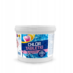 Gamix Chlor Tabletki Long Tabs 200G 3KG Chemia