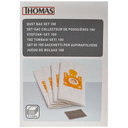 2x Worki syntetyczne + filtr wlotowy Thomas 4