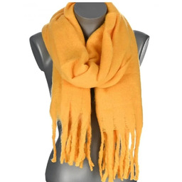 Szalik damski zimowy szal ciepły dred z frędzlami