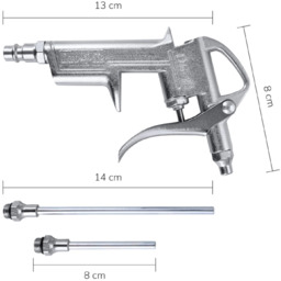 BenBow Classic Pistolet do przedmuchu dwie dysze 041