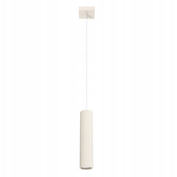 Lampa wisząca Karbon 1 beżowy