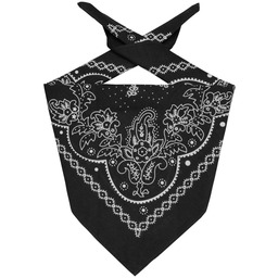 Bandana Classic Paisley by Levi s , czarny,