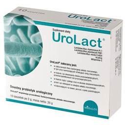 Suplement diety, Urolact, proszek, 10 saszetek